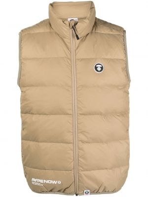 Ned vattert vest Aape By *a Bathing Ape® brun