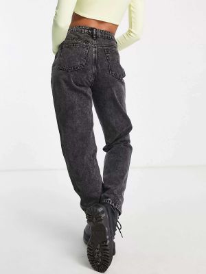 Черные джинсы со швами Missguided Riot