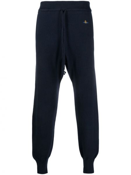 Спортни панталони бродирани Vivienne Westwood синьо