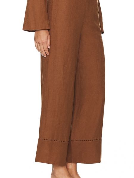 Pantalones rectos Simkhai marrón