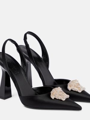 Loafers Versace - čierna
