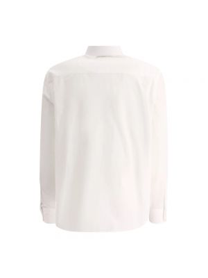 Camicia di cotone Ami Paris bianco