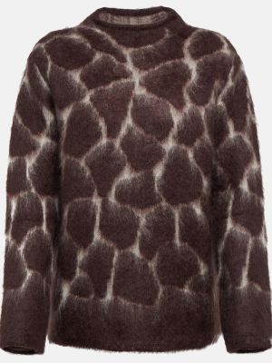 Pull en mohair 's Max Mara marron