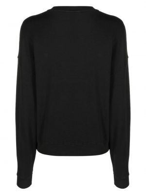 Sweatshirt aus baumwoll mit print Ba&sh schwarz
