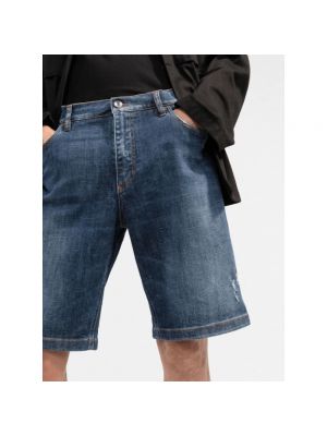 Pantalones cortos vaqueros desgastados Dolce & Gabbana azul