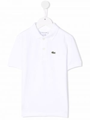 Skjorte for piger Lacoste Kids hvid