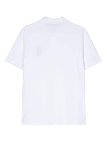 Polo krekls ar izšuvumiem Just Cavalli balts