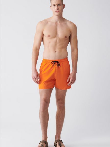 Kratke hlače brez pet Avva oranžna