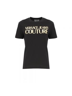 Top Versace Jeans Couture schwarz