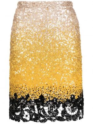 Gradient dress Ermanno Scervino gul