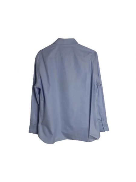 Koszula bawełniana Louis Vuitton Vintage niebieska