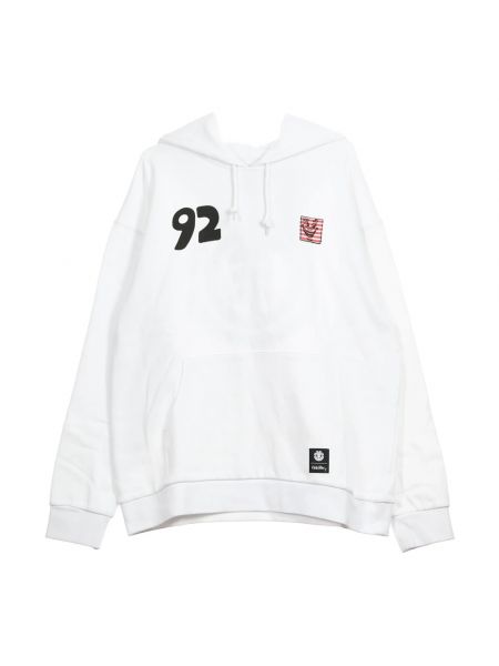 Streetwear hoodie Element weiß