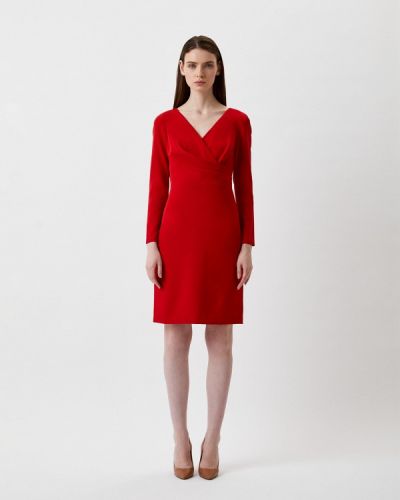 Платье Lauren Ralph Lauren красное
