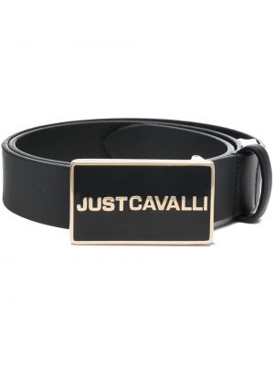 Кожаный колан Just Cavalli черно