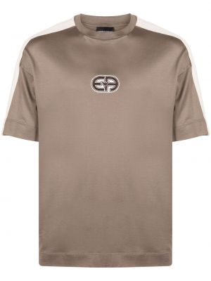 T-shirt Emporio Armani brun