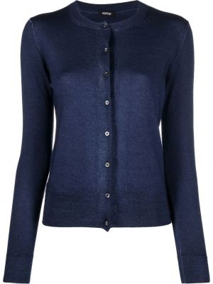 Cardigan in maglia Aspesi blu