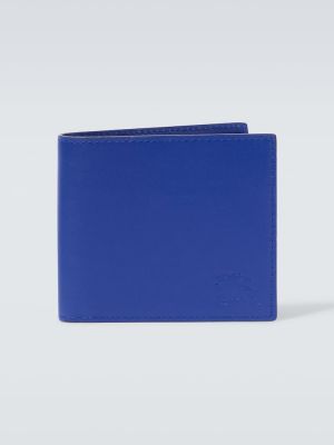 Δερμάτινος πορτοφόλι Burberry μπλε