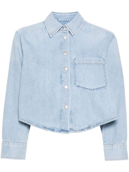 Denim skjorte Agolde blå