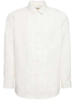 Βαμβακερό πουκάμισο Sacai λευκό