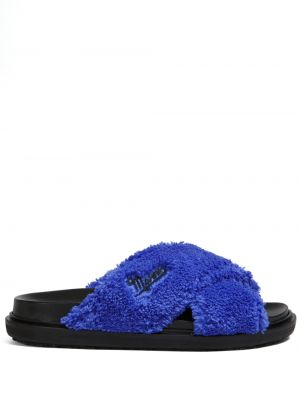 Sandales brodeés Marni bleu