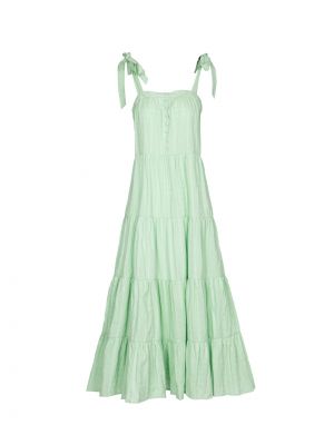 Макси рокля Frnch Paris зелено