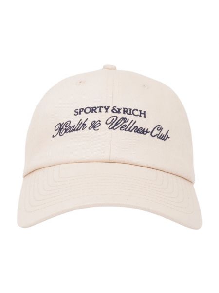 Beżowa czapka z daszkiem Sporty And Rich