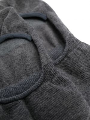 Chaussettes en tricot Falke gris