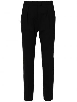 Spodnie slim fit Isabel Marant czarne