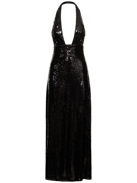 Μίντι φόρεμα Weworewhat μαύρο