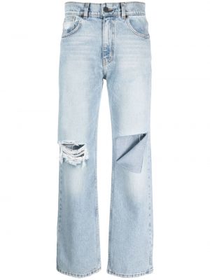 Roztrhané džínsy s rovným strihom The Mannei