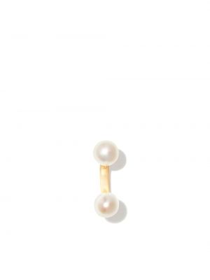 Boucles d'oreilles avec perles Delfina Delettrez jaune