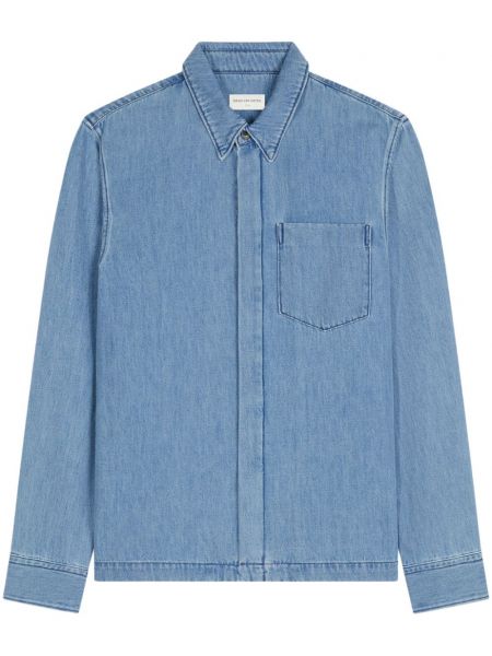 Denim skjorte Dries Van Noten blå