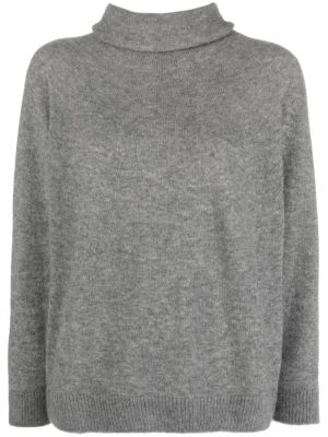 Kašmírový svetr Agnona šedý