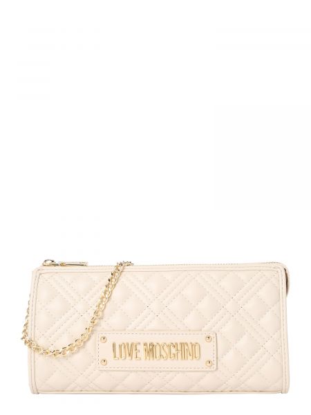 Clutch Love Moschino guld