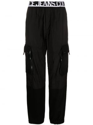 Спортни панталони Versace Jeans Couture черно