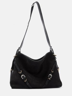 Замшевая сумка через плечо Givenchy черная