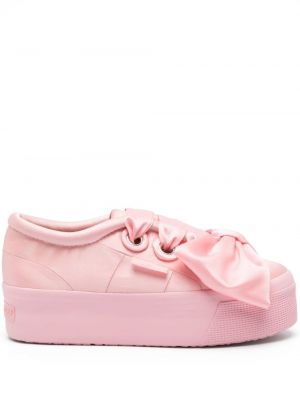 Sneakers με φιόγκο Viktor & Rolf ροζ