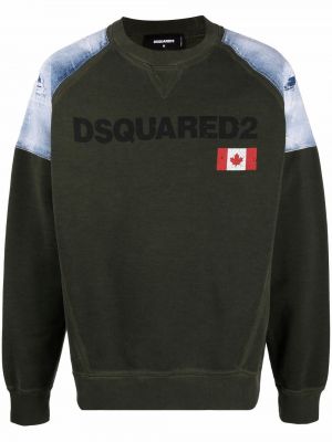 Пуловер с принт Dsquared2