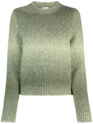 Džemper s prijelazom boje Aspesi zelena