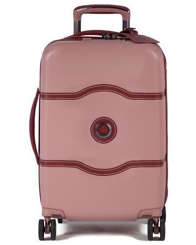 Bőrönd Delsey rózsaszín