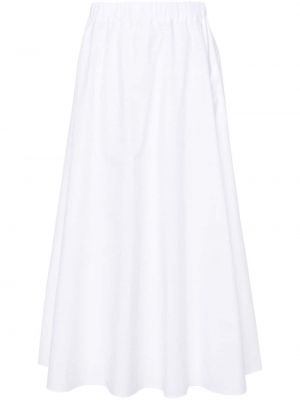 Βαμβακερή φούστα P.a.r.o.s.h. λευκό