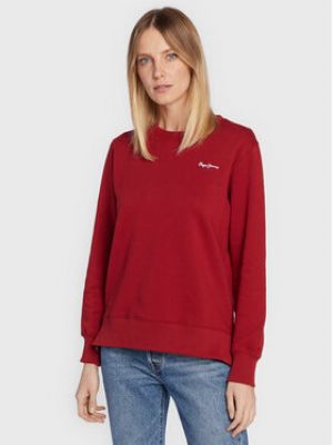 Sweat Pepe Jeans rouge