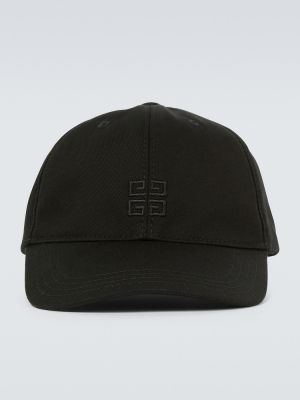 Medvilninis kepurė su snapeliu Givenchy juoda