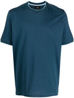 T-shirt ricamato Ps Paul Smith blu