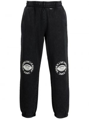 Pantalones cortos deportivos con estampado 032c negro