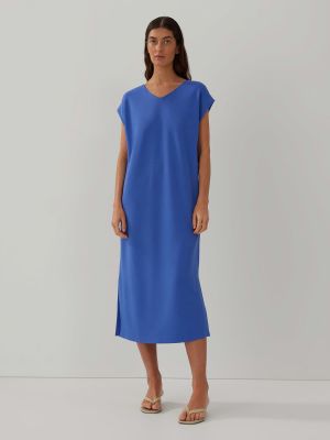 Midi šaty Someday modrá