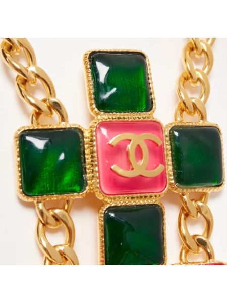 Collar de oro retro Chanel Vintage