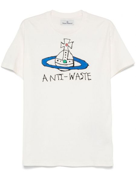 Klassisk t-shirt Vivienne Westwood hvid