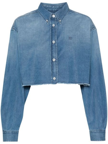 Džínová košile Givenchy modrá