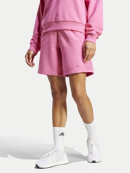 Sportske kratke hlače Adidas ružičasta